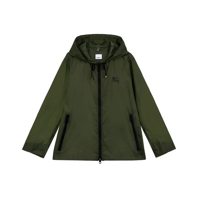 Burberry Equestrian Knight Windbreaker Dark Green-0