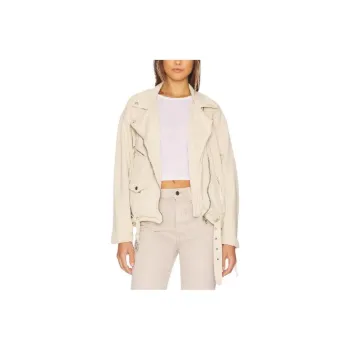 FREE PEOPLE Jackets Women's White