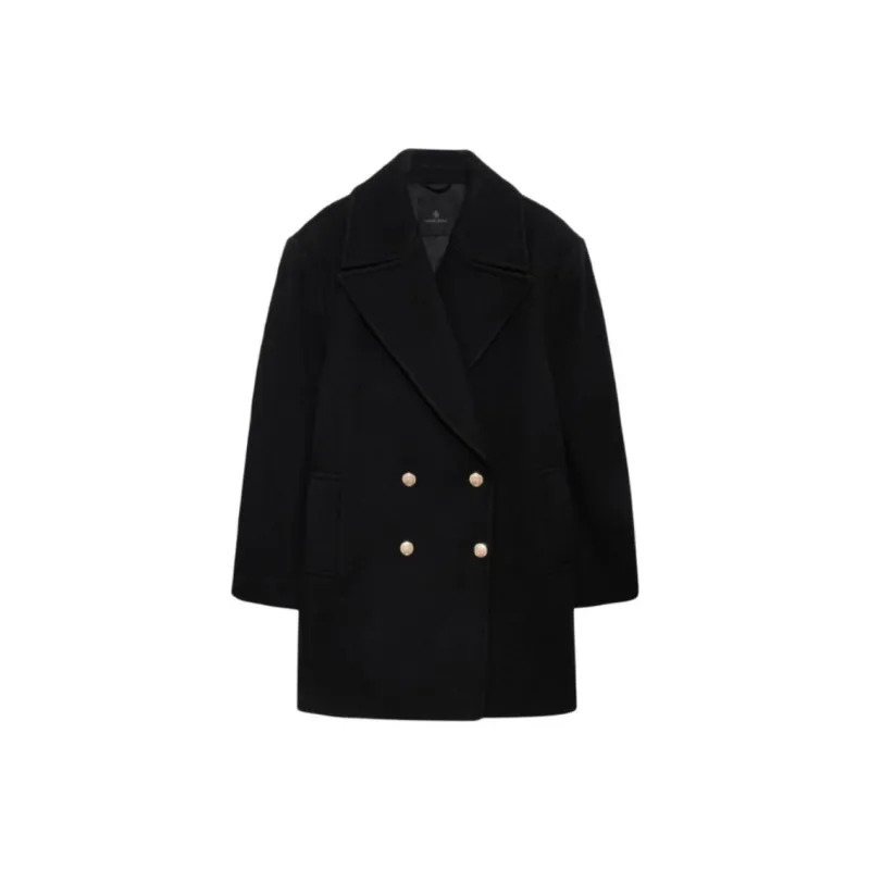 Anine Bing Glenn Peacoat-0