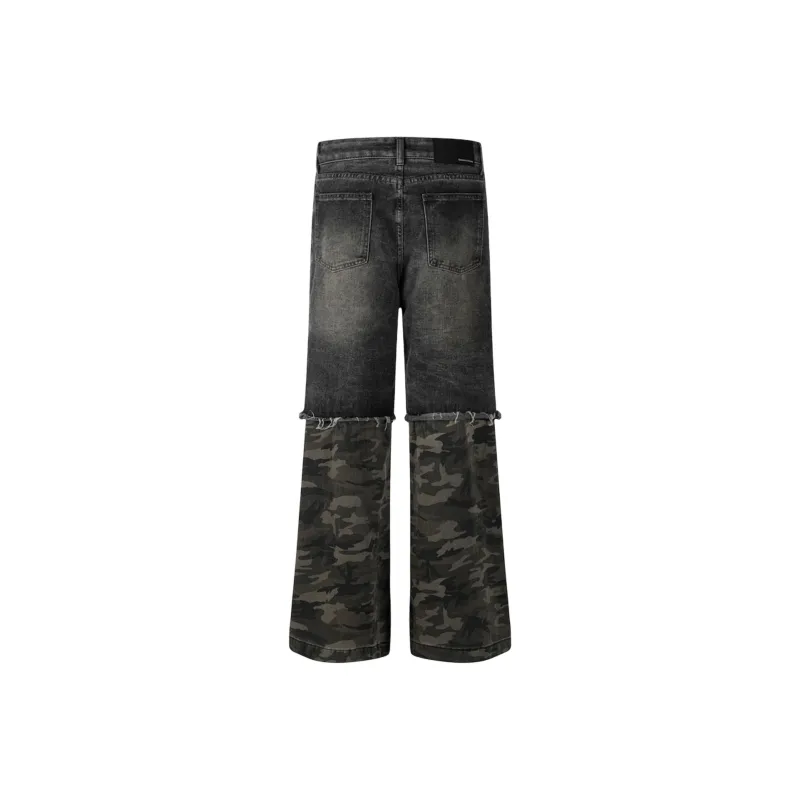 DAFK Jeans Men's Black Camouflage -6