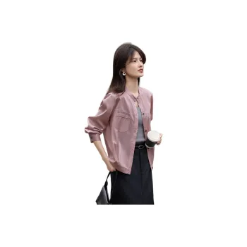 XWI Jackets & Coats Women's Gray Pink Purple