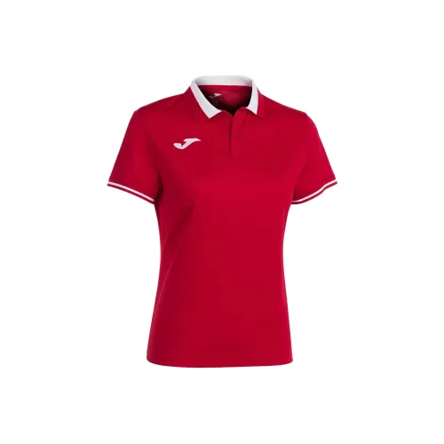 Joma Championship VI Polo Shirt Women's Red
