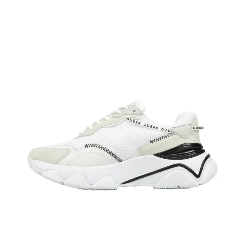 GUESS Micola Abrasion Resistant Low Top Casual Shoes Women's White-0