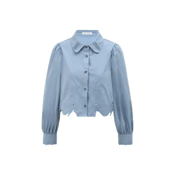 MISHOW Shirts Women's Blue