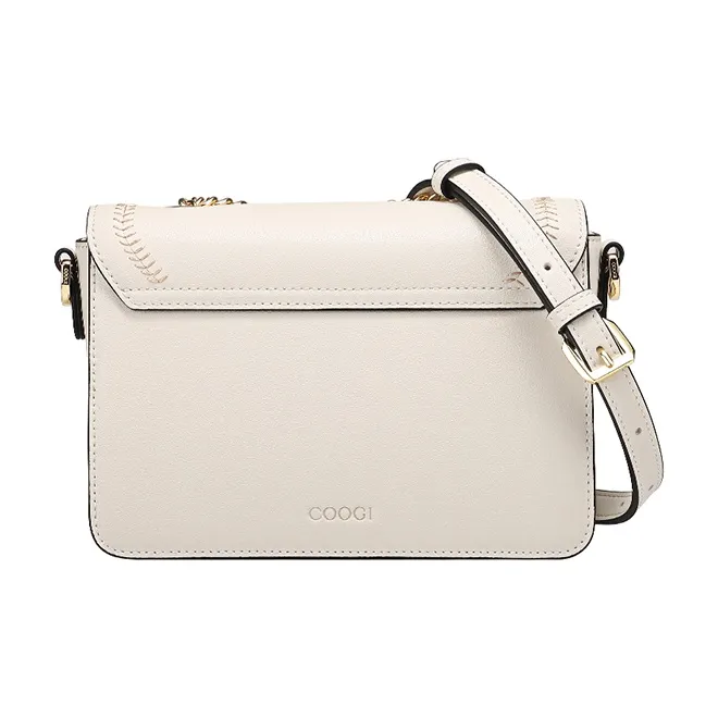 COOGI Cow Leather Handbag Shoulder Bag Crossbody Bag Medium Size Women's Multicolor-22