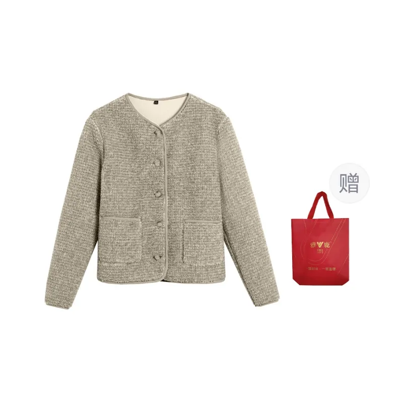 Yalu 1972 Fashion Cropped Cardigan Women's-8