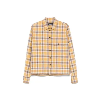 DSQUARED 2 Long Sleeved Checked Shirt