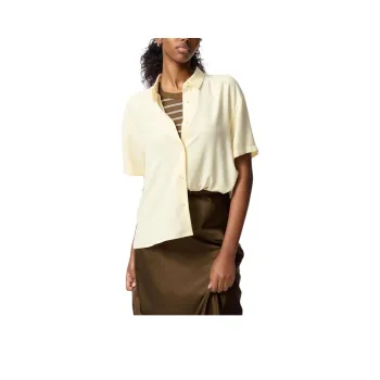 UNIQLO Shirt Women's Apricot Yellow