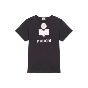 ISABEL MARANT Zewel Logo Printed Crewneck T Shirt