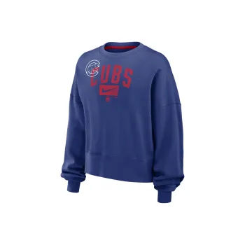 Nike Chicago Cubs Team Women's Nike Mlb Pullover Sweatshirt