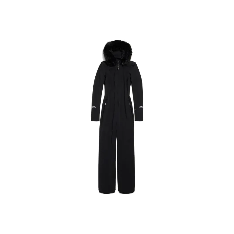 Balenciaga Ski Fitted Hooded Jumpsuit-0
