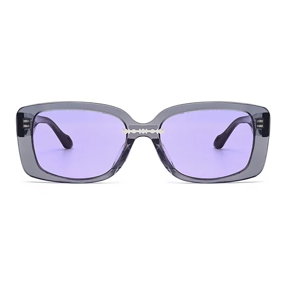 THE OWNER Plate Frame Rectangular Sunglasses Unisex-9