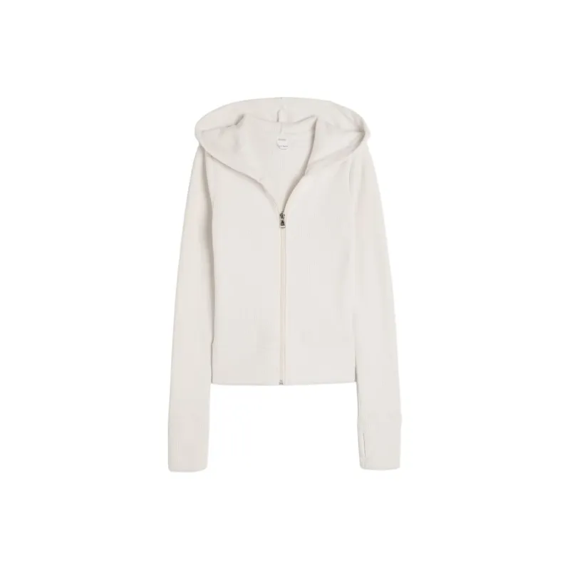 Hollister Jackets Coats Women's Cloud White-0