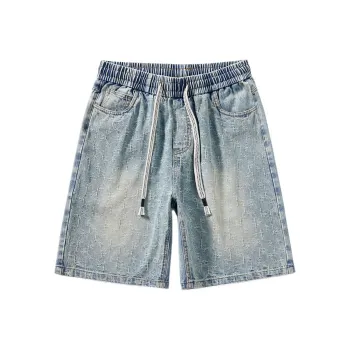 VSCH Denim Shorts Unisex Vintage Blue