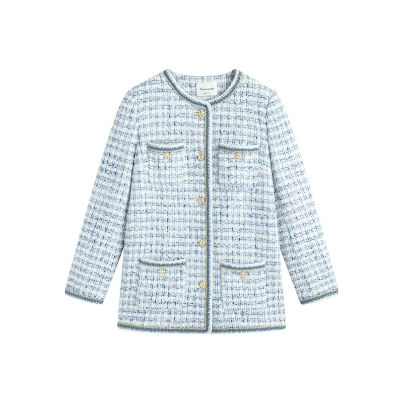Famanxuan Jackets & Coats Women's Sunny Mountain Like Ink-0