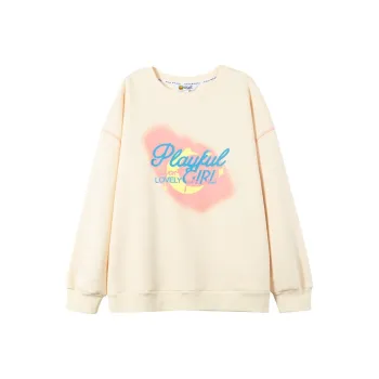 B.Duck Sweatshirt Women's Light Yellow
