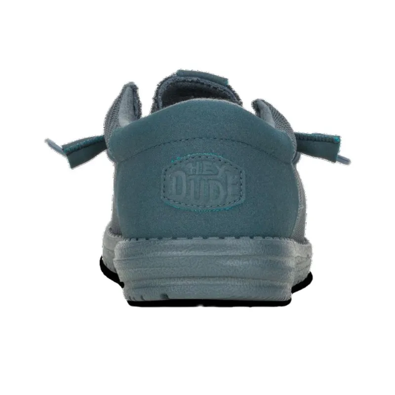 Heydude Wally Casual Shoes Men's Dark Cyan-5