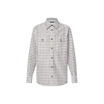 LOUIS VUITTON Check Print Shirt