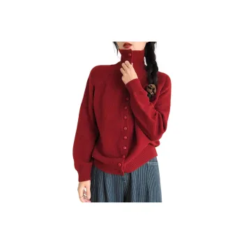Ya Sheep People Knitwear Women's Red