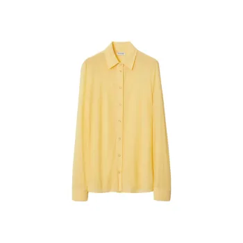Burberry SS24 Shirt Women's Narcissus Color