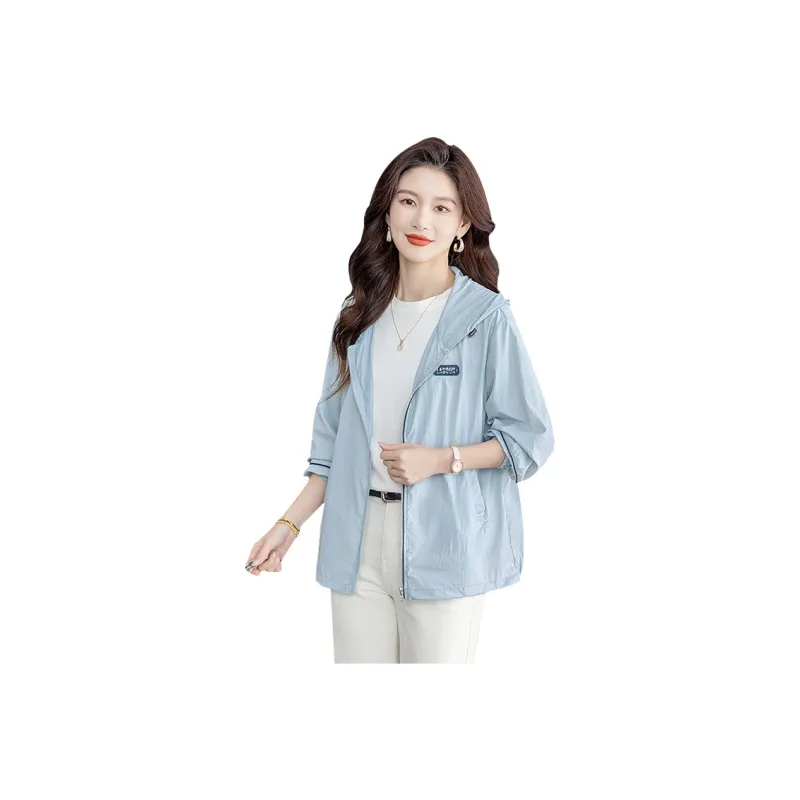 Cypress House Jackets Coats Women's Light Blue-0