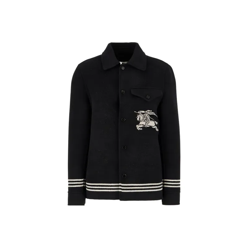 Burberry Ekd Motif Long Sleeved Jacket-0