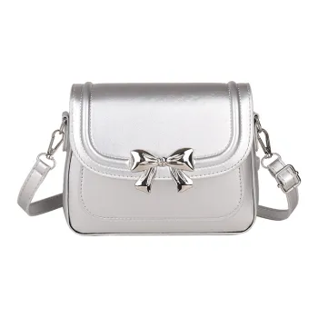 SEVENMOONS PU Shoulder Bag Regular Women's Ecru/Silver/Black/Pink
