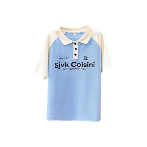 Aghr Polo Shirt Women's Light Blue