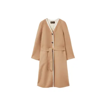 Loro Piana SS24 Cashmere Sweater Women's Nutmeg Mixed Color