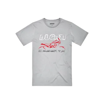 Ducati T Shirts Unisex Gray
