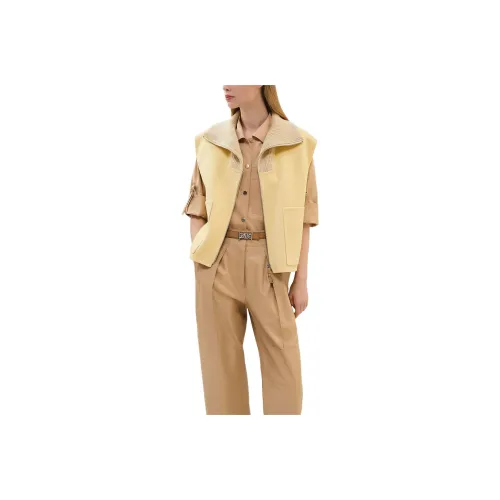 HERMES SS25 Cashmere Sweater Women's Aurora Yellow