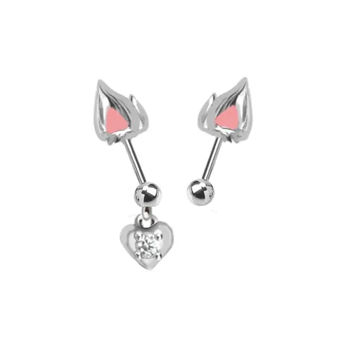 Masw Copper Alloy Stud Earrings Women's