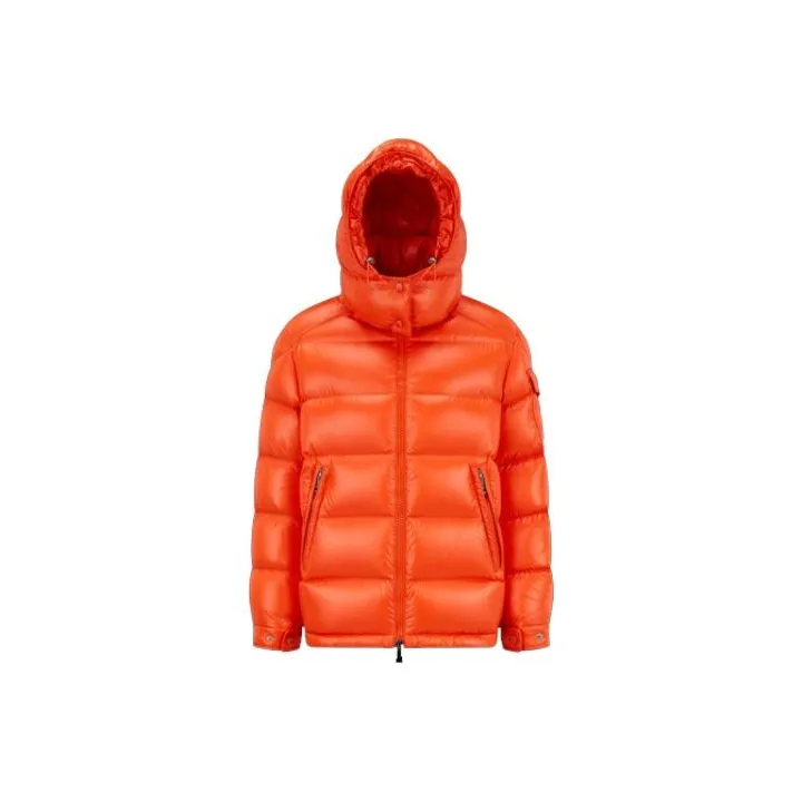 Moncler Mel Series Down Jackets Women's Orange-0