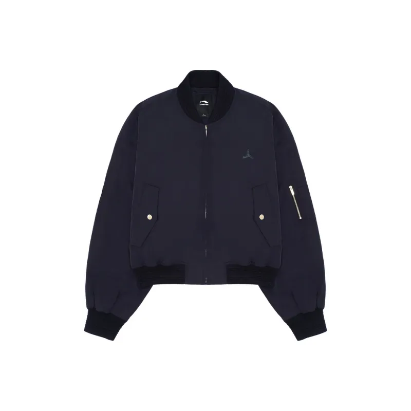 LI NING 1990 Classic Collection Jackets Women's Deep Mysterious Blue-0