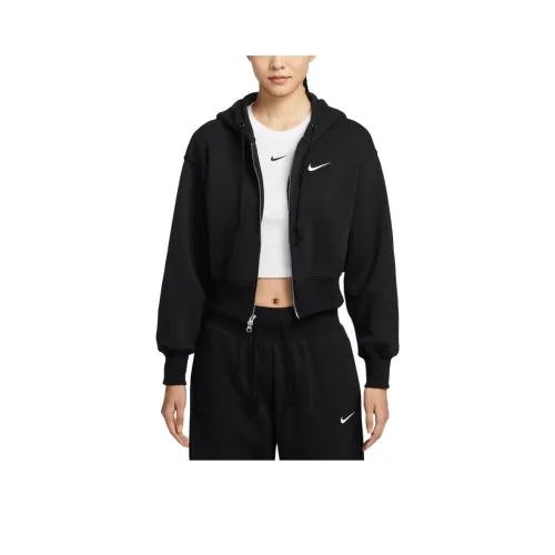 nike outfit Sportswear Phoenix Fleece Women's Loose Cropped season Zip Hoodie