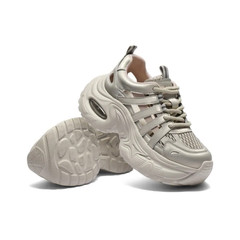 BELLE Breathable Low Top Chunky Sneakers Women's-9
