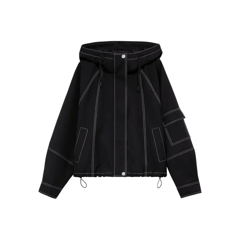 BASIC HOUSE Jackets Coats Women's Black-0