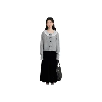 Alxnan Knitwear Women's Gray