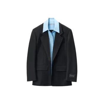 Alexander Wang Layered Single Breasted Blazer