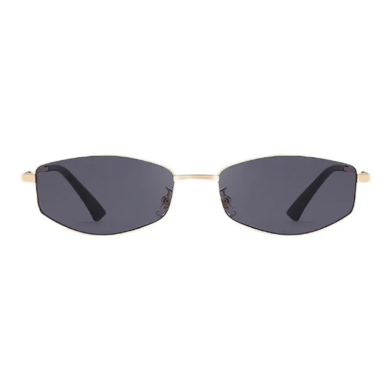 NOME Stainless Steel Irregular Shape Sunglasses Unisex-3