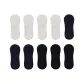 Men's-10 Pack (White 4+Navy Blue 3+Black 3)