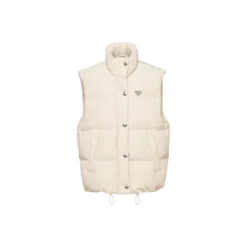 PRADA Logo plaque Padded Vest