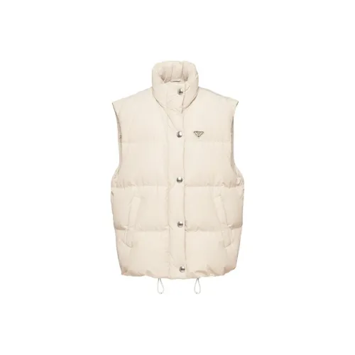 PRADA Logo plaque Padded Vest