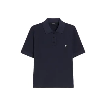 WEEKEND MaxMara Logo embroidered Polo Shirt