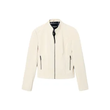 Desigual Jackets & Coats Women's Ecru