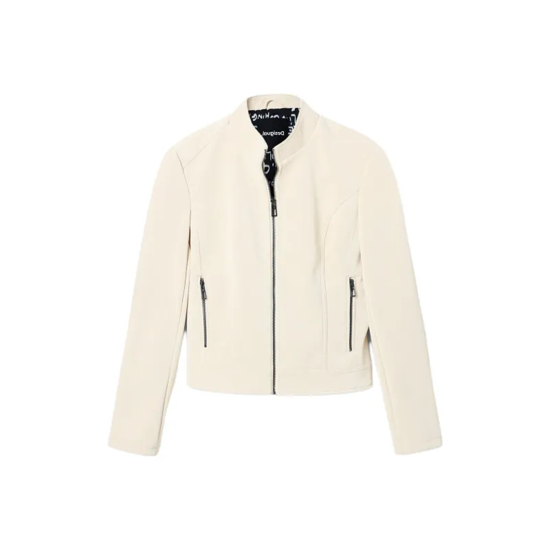 Desigual Jackets & Coats Women's Ecru-0