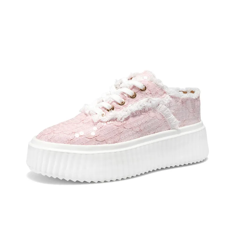 IiJin Sequins Closed Toe Slippers Women's-6