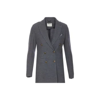 Circolo 1901 Double breasted Herringbone Blazer
