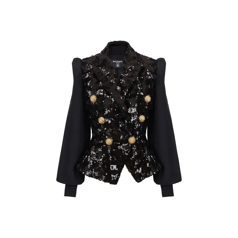 BALMAIN Sequined Blazer-0