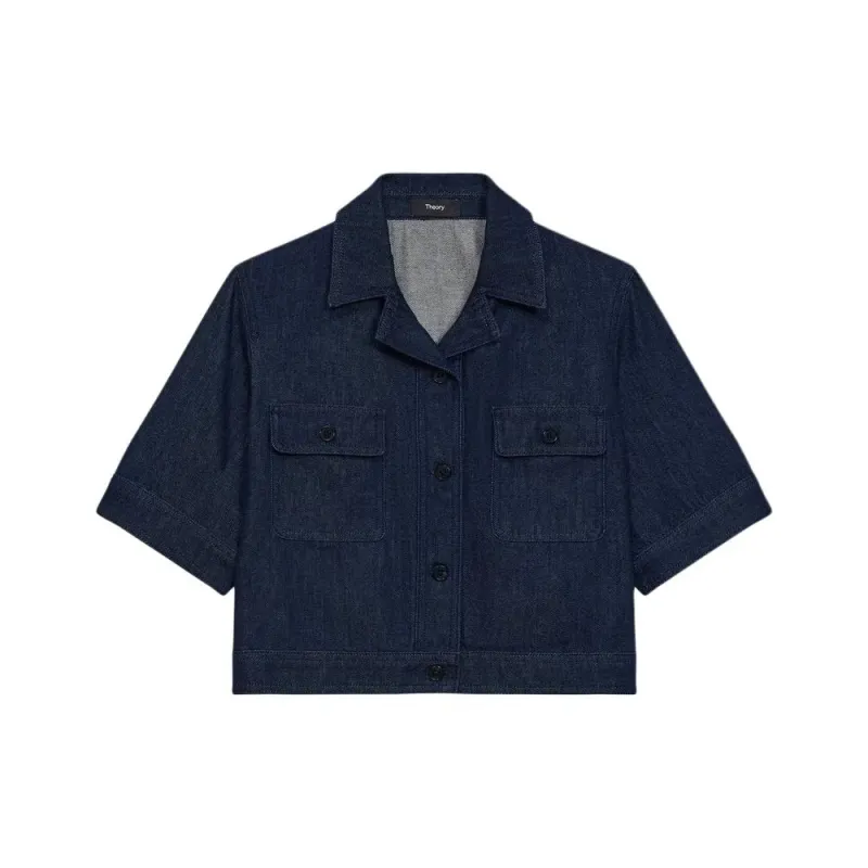 THEORY Jackets Coats Women's Indigo-0